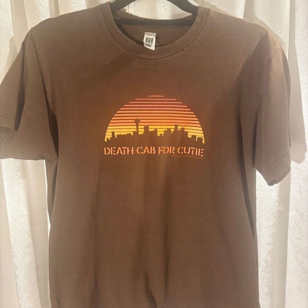 Original TOUR VTG DEATH CAB FOR CUTIE TEE SHIRT 05 licensed to cinder block